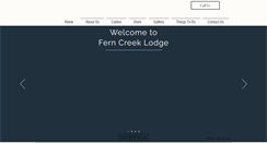 Desktop Screenshot of ferncreeklodge.com